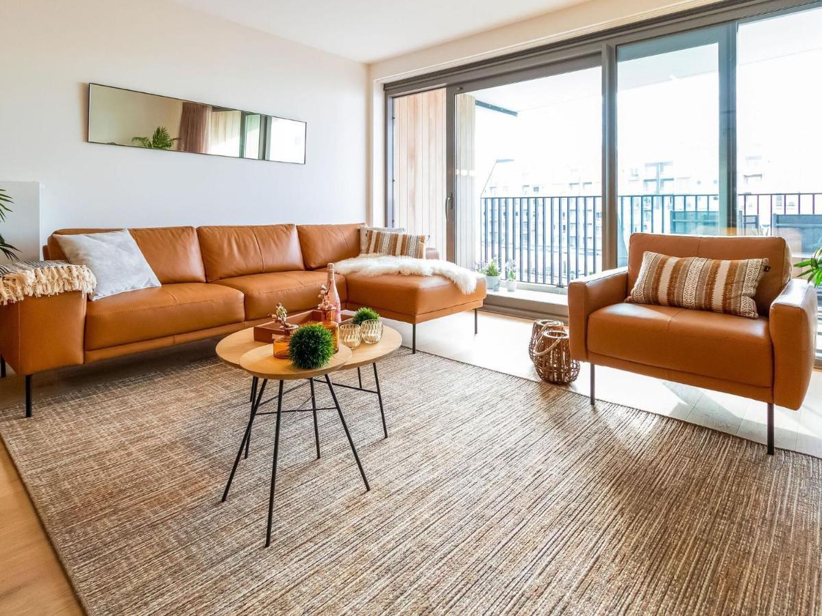 Luxurious Crystal Sea View Apartment With 2 Terraces Ostende Exterior foto