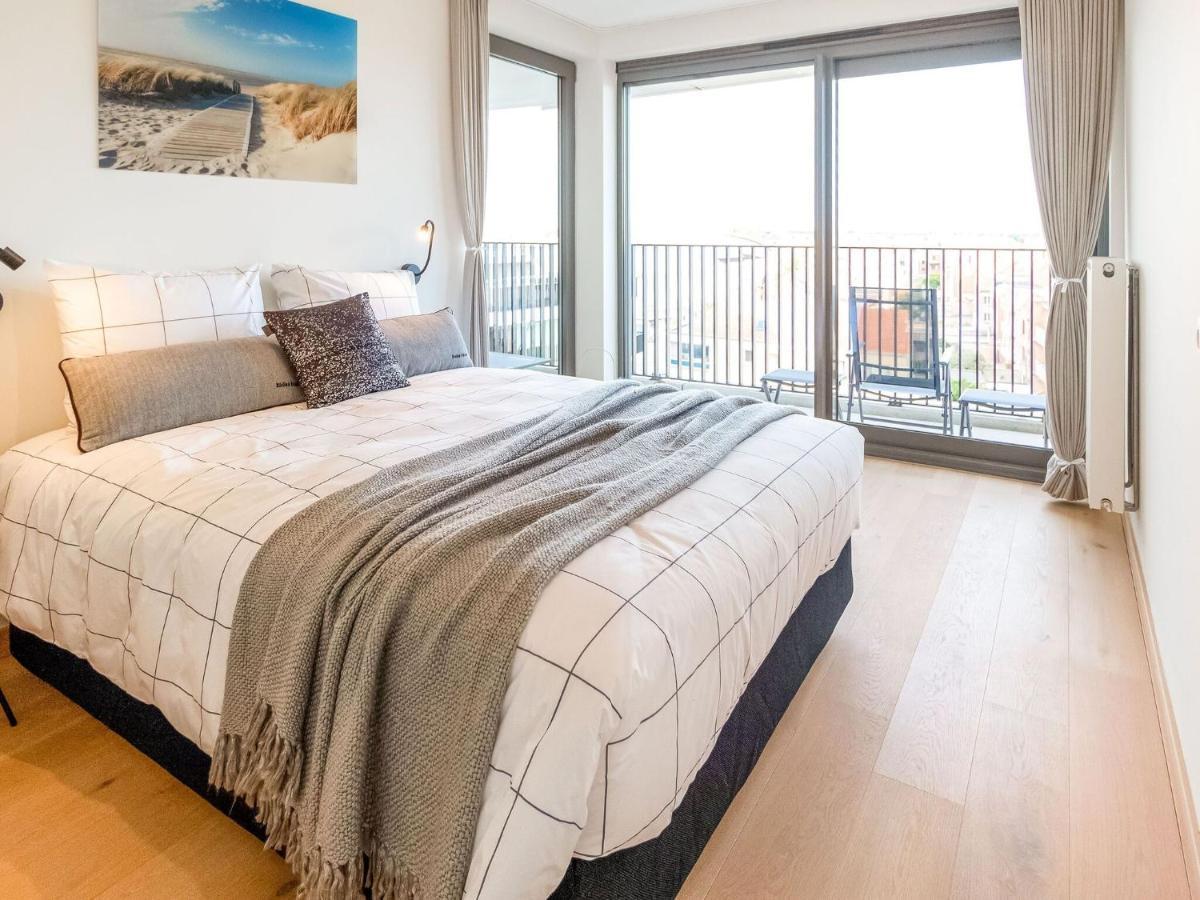 Luxurious Crystal Sea View Apartment With 2 Terraces Ostende Exterior foto