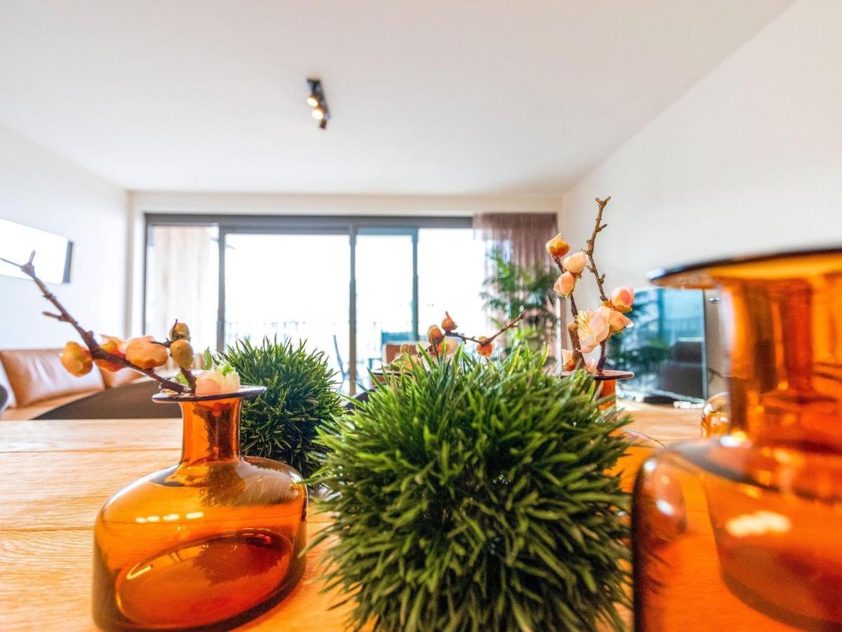 Luxurious Crystal Sea View Apartment With 2 Terraces Ostende Exterior foto