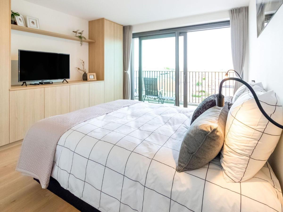 Luxurious Crystal Sea View Apartment With 2 Terraces Ostende Exterior foto